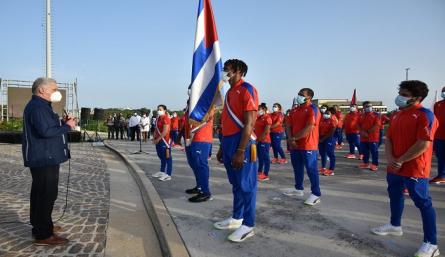 Cuba va a Tokio con la meta de incluirse en el Top-20 del medallero./Foto: Twitter
