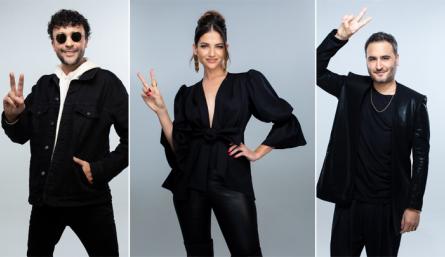 Andrés Cepeda, Natalia Jiménez y Jesús ‘Chuy’ Navarro. / Foto: Caracol