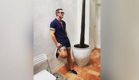 El actor británico Luke Evans está en Cartagena