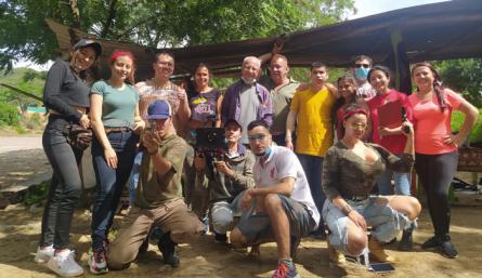 El cortometraje se está rodando en El Zulia y el elenco es de la región. Paola del Castillo es la productora./ Foto Cortesía.