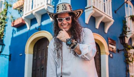 Fabián Santamaría fue invitado por el consulado de Colombia en Buenos Aires, Argentina, para actuar en diciembre./ Foto Instagram.