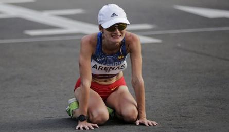 Sandra Arenas, medalla de plata en Tokio 2020