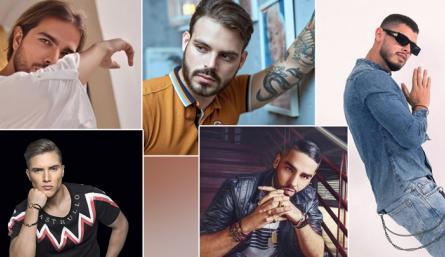 Camilo Bayter, Isaac Herrera, Yohimar Villamizar, Nelson Pérez y Tattán Díaz. / Fotos: Cortesía
