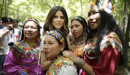 Juana Acosta, entre el cine y la presentación./Foto: Colprensa