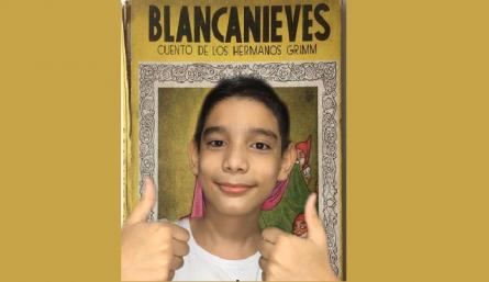 Próximamente el niño empezará a leer ‘Harry Potter y la piedra filosofal’ y ‘Colmillo blanco’.