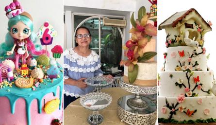 La cucuteñaMarta Aranda es abogada y también profesional  Cake Designer. En Estados Unidos le hizo torta a Chayanne y a Gloria Estefan. / Foto Celmira Figueroa.