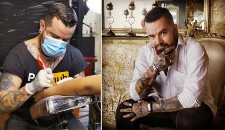 Tatuar se ha convertido en mi mejor terapia anti-ansiedad, escribió en su Instagram. “Todo es un proceso y quiero seguir en él”.  / Foto: Instagram.