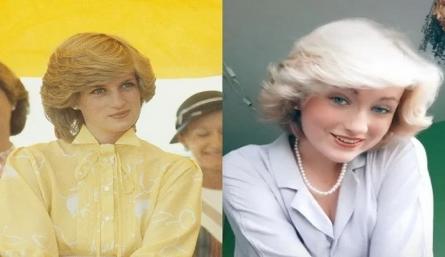 Rose Van Rijn, una influencer ucraniana, de 20 años, la que ha dejado sorprendidos por sus similitudes con Lady Di.