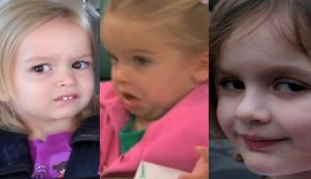 s niños que se hicieron virales en memes hace años se mantienen vigentes en las redes sociales.