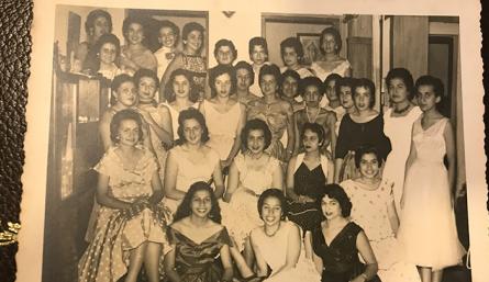 Foto del recuerdo | Reunión periodística de amigas en 1959