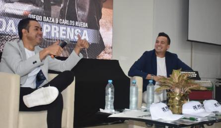 Rueda la película con Diego Daza