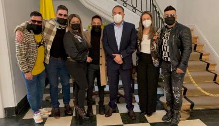 El cucuteño Ciro Quiñónez de gira por Europa