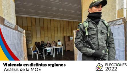 La MOE se mostró preocupada por la ola de violencia que atraviesa el país y las repercusiones que pueda tener en el proceso electoral. / Foto: archivo