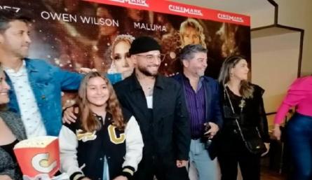 Maluma vio en Colombia el estreno de su película./Foto: El Colombiano