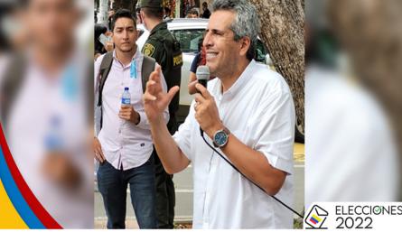 El senador liberal, Luis Fernando Velasco, estuvo de visita en Cúcuta, presentando las propuestas del Pacto Histórico. / Foto: Cortesía