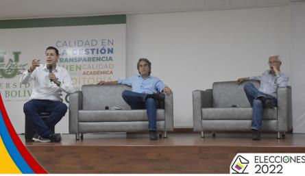 Fajardo y Robledo hablan de las peleas en la Coalición./Foto: Pablo Castillo La Opinión