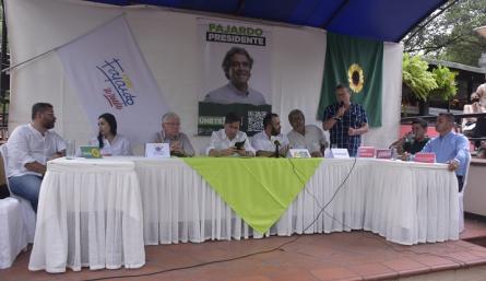 Comité de campaña de Sergio Fajardo en Norte de Santander./Foto La Opinión
