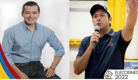 Los candidatos Juan Carlos Capacho y Juan Felipe Corzo se enfrentan a un verdadero mano a mano por la quinta curul de Cámara. Foto: La Opinión