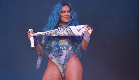 Karol G sacudió la principal tarima de Coachella 