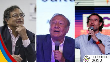 La puja por llegar a la segunda vuelta presidencial se empieza a tornar más apretada./Foto Colprensa