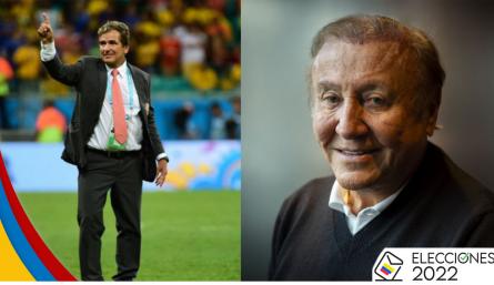 Jorge Luis Pinto y Rodolfo Hernández.