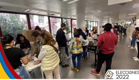 Votaciones en el exterior 