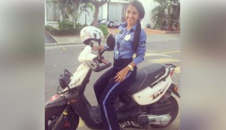 Sandra Núñez, una vigilante que se convirtió en modelo y periodista