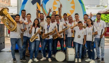 Banda musical de El Carmen graba disco por sus 100 años