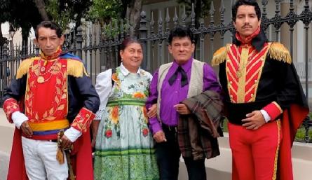  Javier Cabrera, debuta con la obra  ‘Colombia, metáfora del Libertador