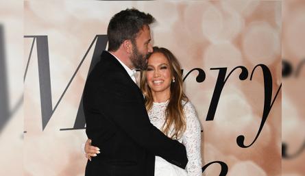 J Lo y Ben Affleck se casaron en Las Vegas./Foto: AFP