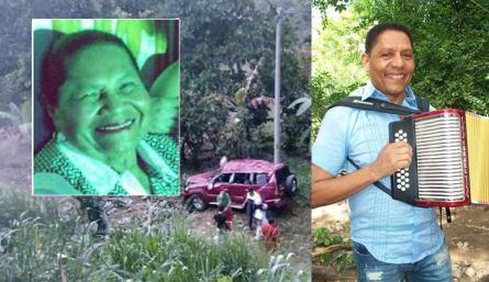 Luto por la muerte de la mamá del acordeonero Israel Romero./Foto: cortesía