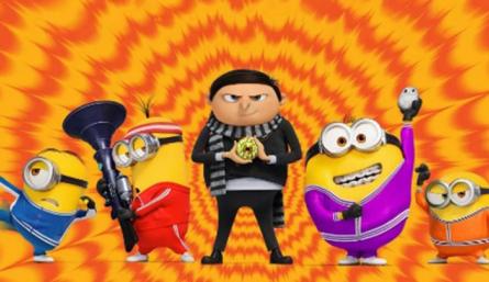 El final de "Los Minions 2" modificado en China para que gane la policía./Foto: internet