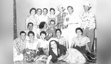 Foto del recuerdo | Disfraces en Cúcuta 1958./Foto: *NI (No Identificado)