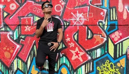 Cucuteño rapea con puertorriqueño