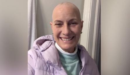 Kristina Lilley y su constante lucha contra el cáncer de seno./Foto: cortesía