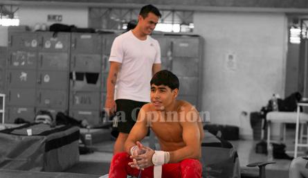 Jossimar Calvo y Ángel Barajas. 