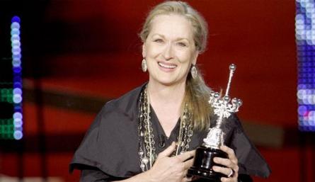 Meryl Streep ganó princesa de Asturias. Foto: AFP