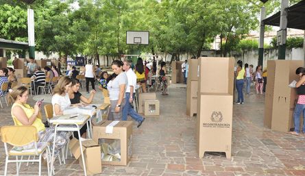 Jornada de elecciones. 