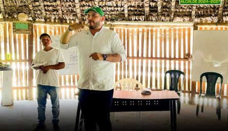 Javier Pérez, candidato a la Alcaldía de Tibú, denunció amenazas en su contra./Foto cortesía