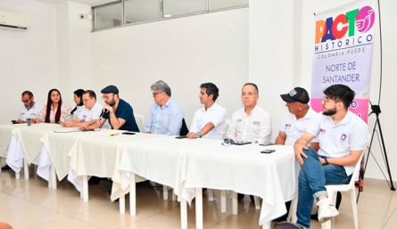 Congresistas del Pacto Histórico les dan un impulso a sus candidatos en Norte de Santander