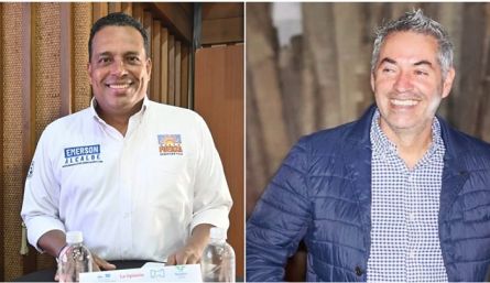 Emerson Meneses y Klaus Faber Mogollón siguen siendo candidatos a las elecciones de octubre./Foto archivo