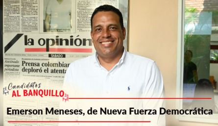 Emerson Meneses en candidatos el banquillo.