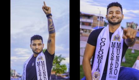 Con su título, el nortesantandereano tiene la responsabilidad de representar a Colombia en Míster Mundo Internacional.