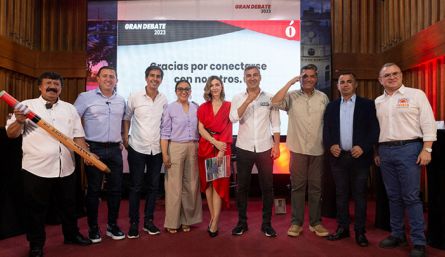  El segmento de preguntas directas entre candidatos sirvió para que se ventilaran alianzas políticas