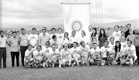 Equipo de fútbol de la década del 70