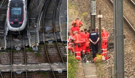Emergencia por trenes de Francia