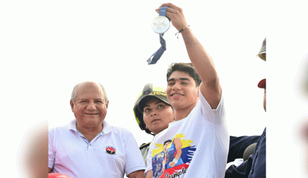 Ángel Barajas, medallista olímpico