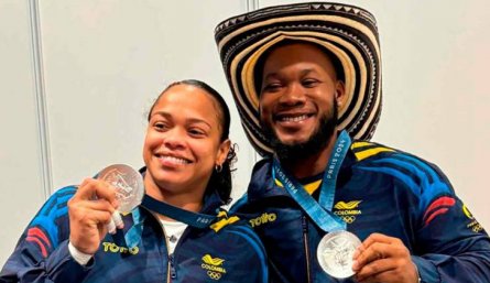 Medallas levantamiento de pesas 