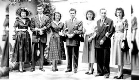 matrimonio de Julia Edelmira Barco en 1.950