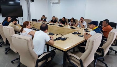 El secretario de Gestión de Riesgos, Fabián Alberto Prato, coordina el proceso de caracterización de familias damnificadas/Foto cortesía